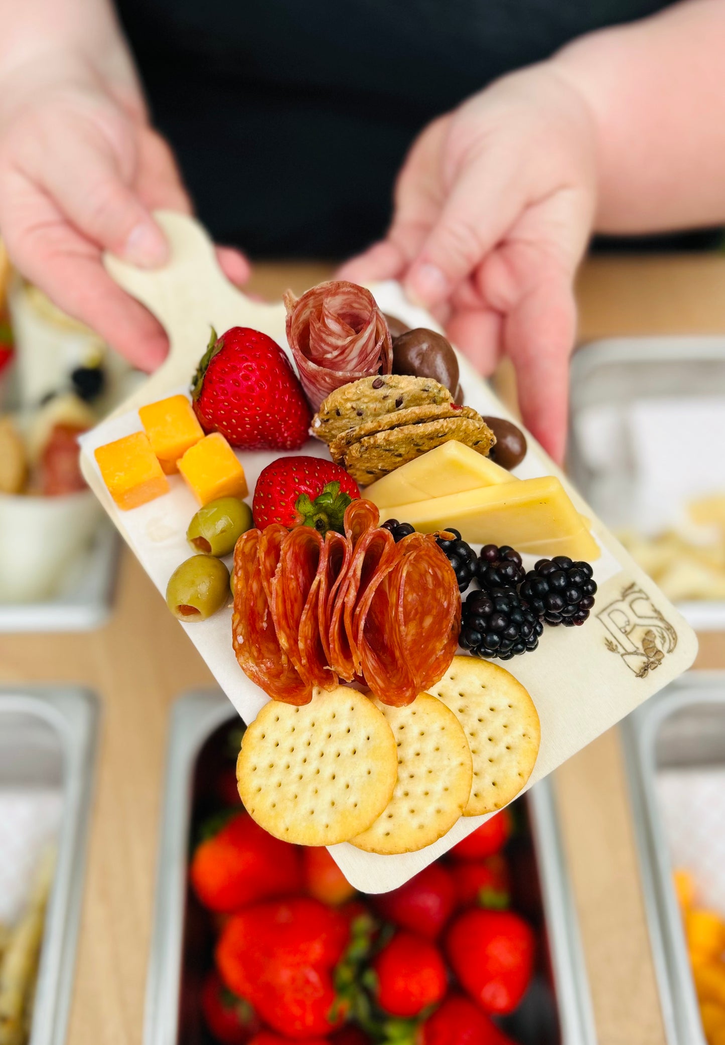 Self Serve Charcuterie Cart