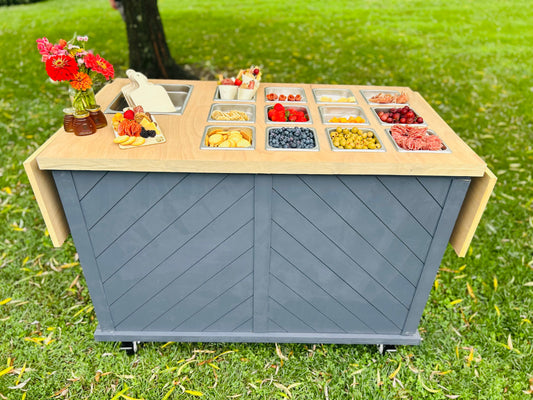 Self Serve Charcuterie Cart