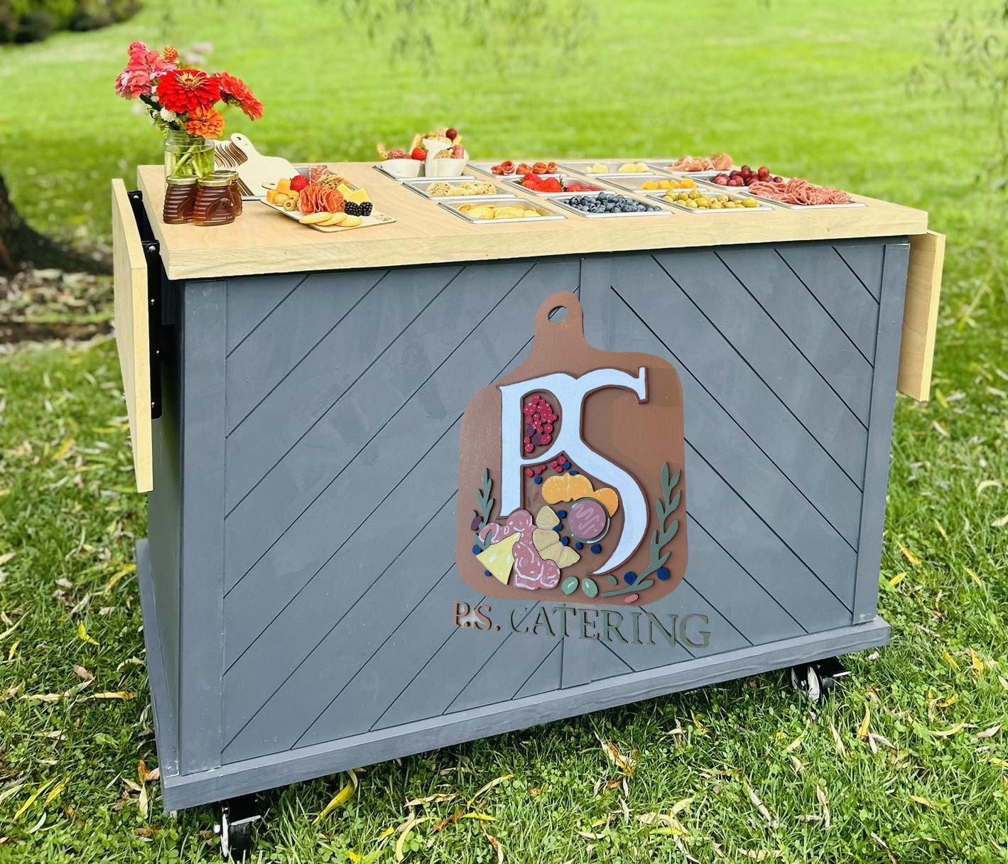 Self Serve Charcuterie Cart